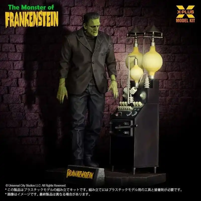 Endast denna vecka - Frankenstein-monstret 1/8-skala plastmodellkit