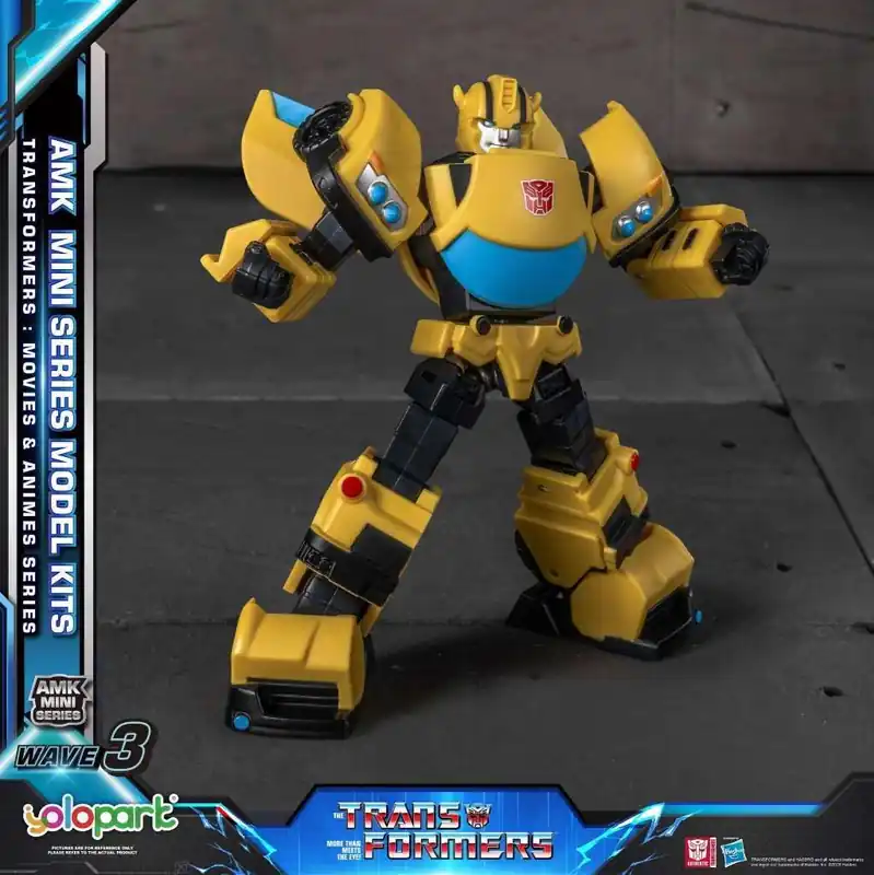 Transformers g1/film våg 3 idw-bumblebee amk mini modellkit - Rabatt