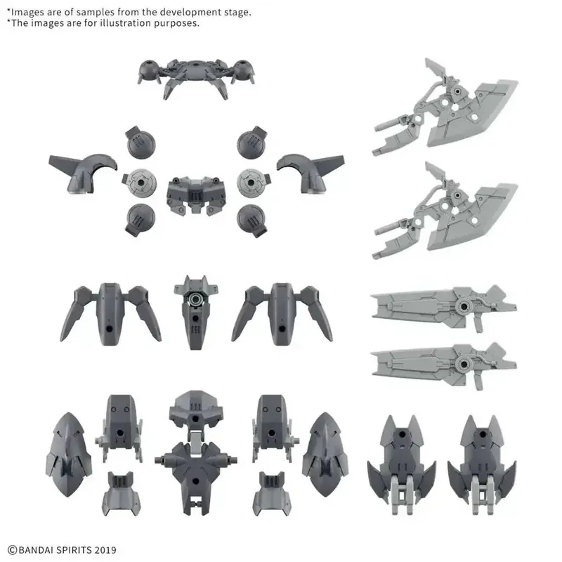 30mm tillval delar set 23 fullarmad enhet 2 1/144 - Spara nu