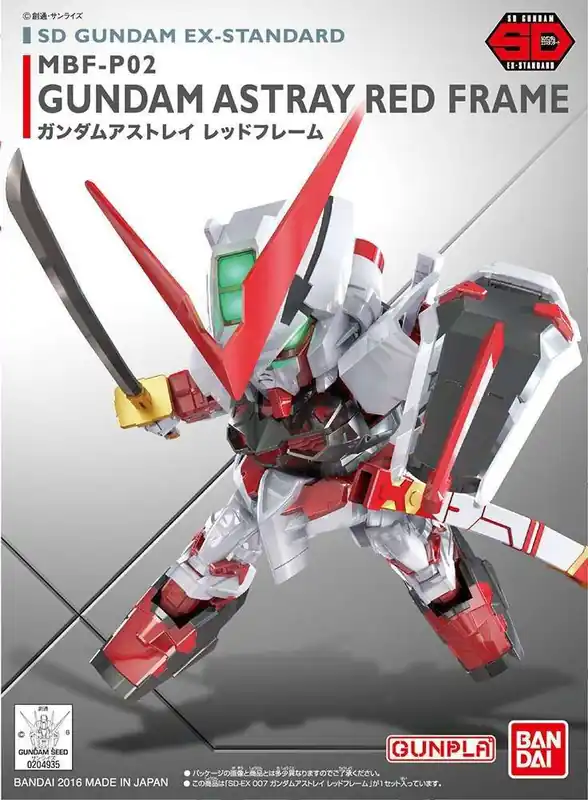 SD Gundam Red Frame EX Standard 007 - Byggsats och Samlarobjekt | Så länge lagret räcker