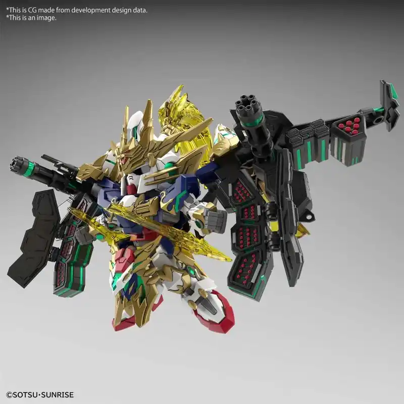 Sista chansen - Sdw Heroes Zhao Yun 00 Gundam Comm Pck