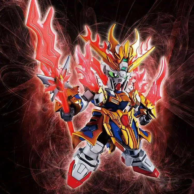 SD Sangoku Soketsu Zhang Fei Gundam God - Samlarfigur - Finns nu