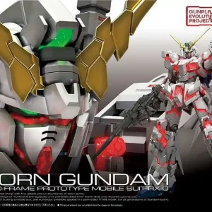 Tidsbegränsat erbjudande - RG Gundam Unicorn 1/144 – Detaljerad Modell av Ikonisk Mecha