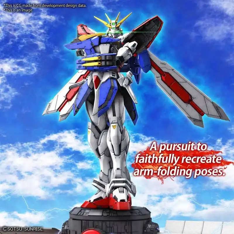RG Gundam God 1/144 – Premium Modellbyggsats | Premiumkvalitet