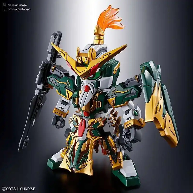 Endast denna vecka - SD Sangoku Sokets Gundam Dynames Huang Figur