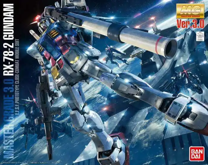Bästsäljare | MG Gundam RX-78-2 Ver 3.0 1/100 - Professionell Modellbyggsats