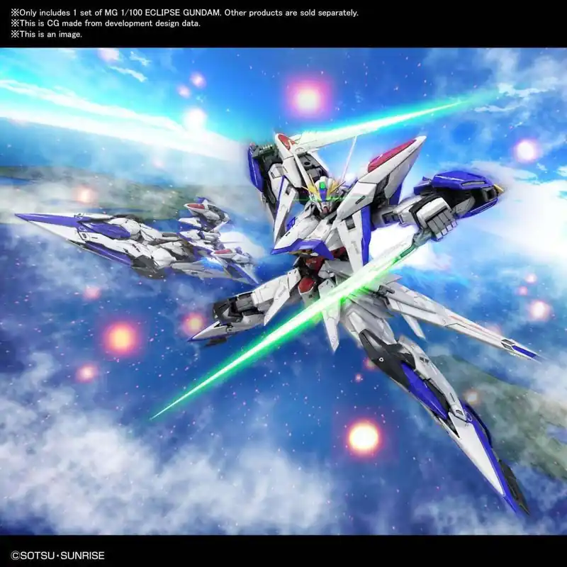 MG Gundam Eclipse 1/100 - Perfekt för Modellbyggare och Samlare | Handla nu