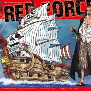 Väl omtyckt | One Piece Grand Ship Coll Red Force - Samlarobjekt i hög kvalitet