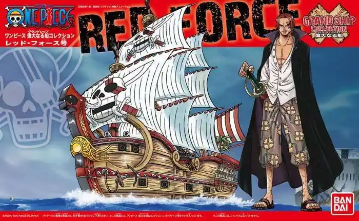 Väl omtyckt | One Piece Grand Ship Coll Red Force - Samlarobjekt i hög kvalitet