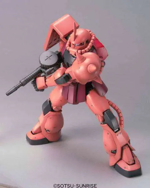 Väl omtyckt | MG Zaku MS-06S Char‘s Ver 2.0 1/100 - Premium Modell