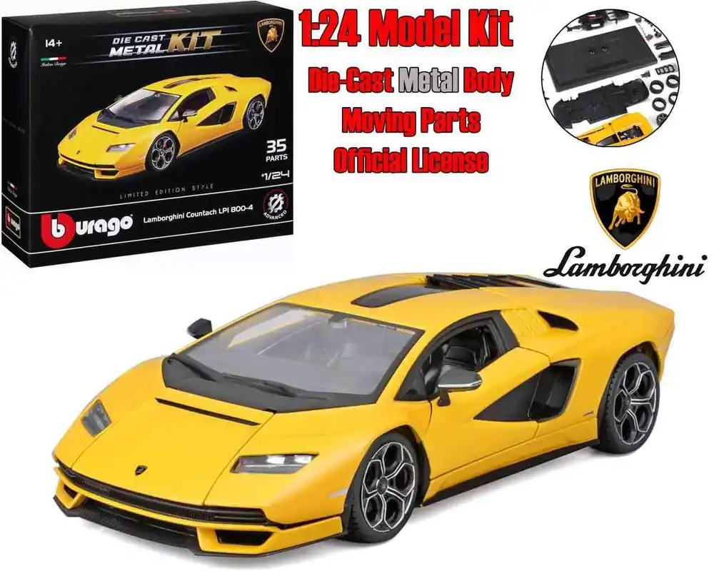 Nyhet hos oss - Lamborghini Countach - Modellkit 1 24