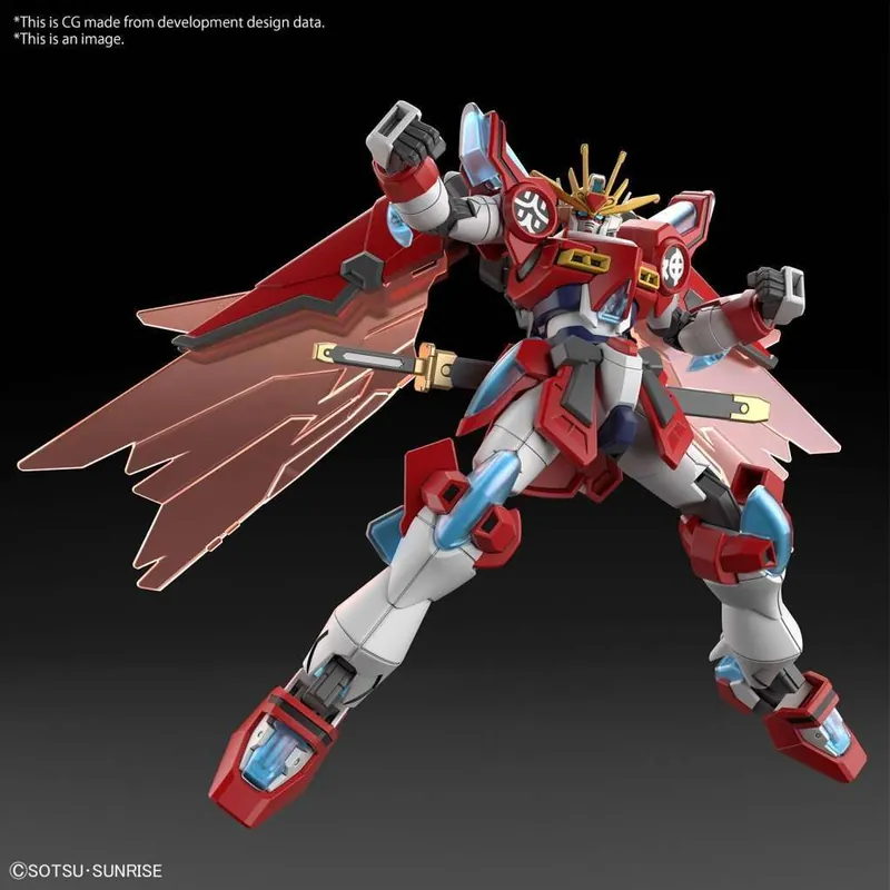 HG Gundam Shin Burning 1/144 - Modellkit | Kampanj