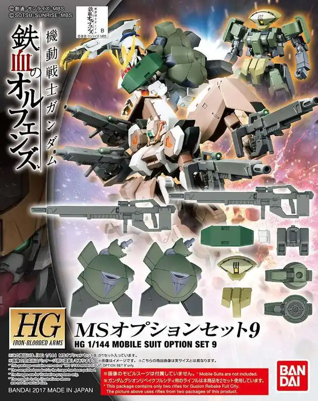 Hg ms option set 9 1/144 - Det Perfekta Tillskottet för Din Modell | Riktigt fynd
