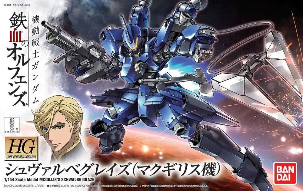 Hg Graze McGillis Schwalbe 1/144 - Förbättra din Modellbyggning - Mycket efterfrågad