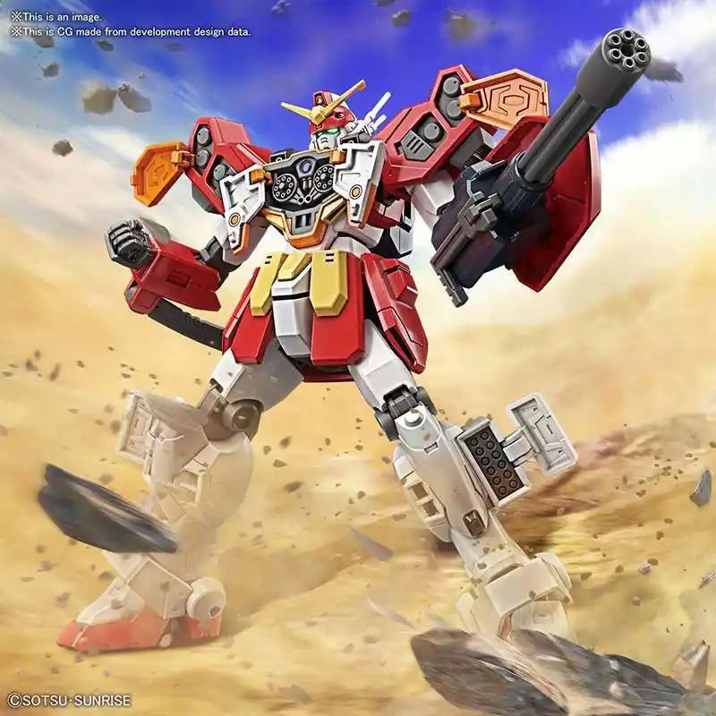 HGAC Gundam Heavyarms 1/144 - Modellkit - Kanonpris