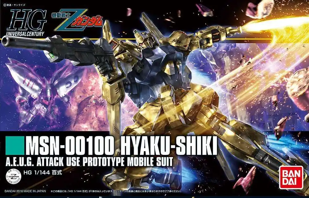 Hguc Hyaku-Shiki Revive 1/144 – Det Perfekta Modellbygget för Gundam Älskare - Expressleverans
