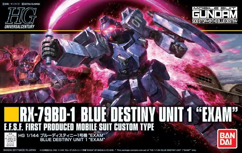 Väl omtyckt | HG Blue Destiny Unit 1 Exam 1/144