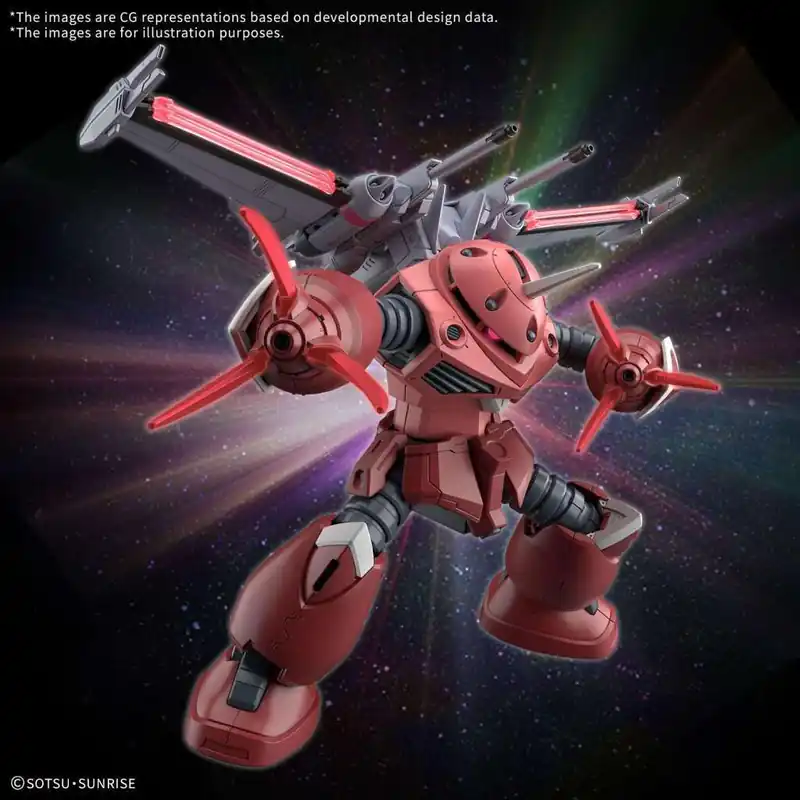 Nästan slut - Hg z’gok frö frihet ver 1/144 - Modellbyggsats