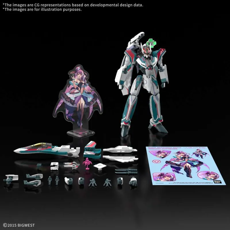 HG VF-31S Siegfried Arad Moulders DLX Set 1/100 - Kampanjpris