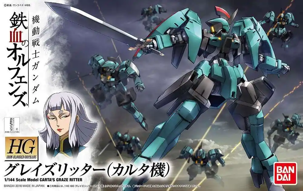 Köp direkt - Hg graze ritter carta custom 1/144 - Exklusiv Modell