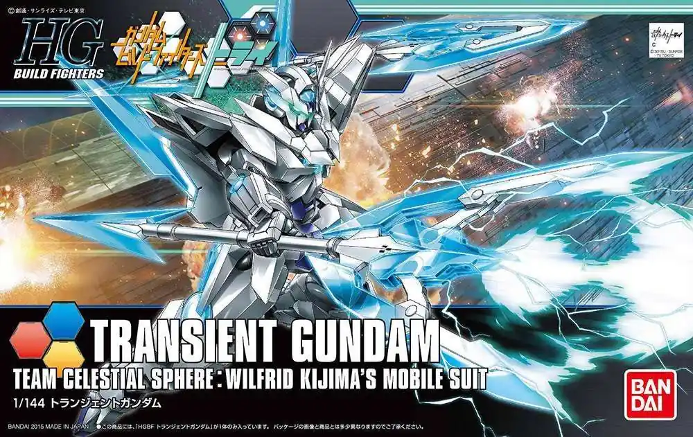 Hgbf Gundam Transient 1/144 - Modellbyggsats i hög kvalitet - Specialerbjudande