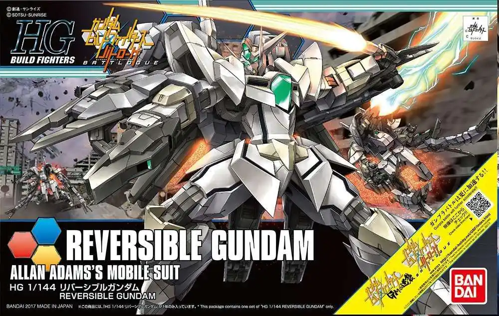 Slutrea | Hgbf Gundam Reversible 1/144 - Mångsidig Modellkit