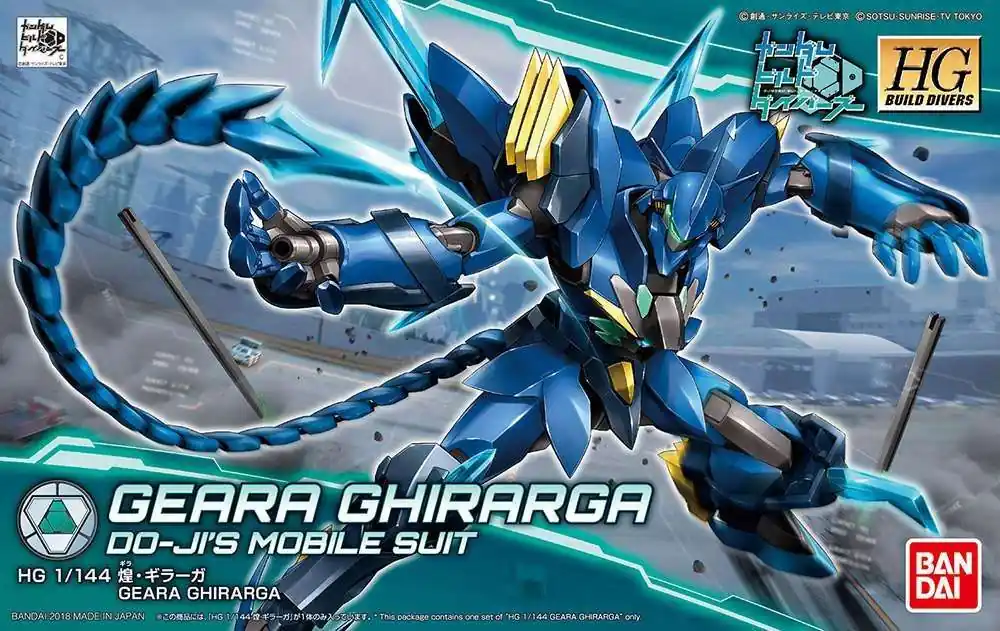 Spara nu - Hgbd Geara Ghirarga 1/144 - Modellbyggsats