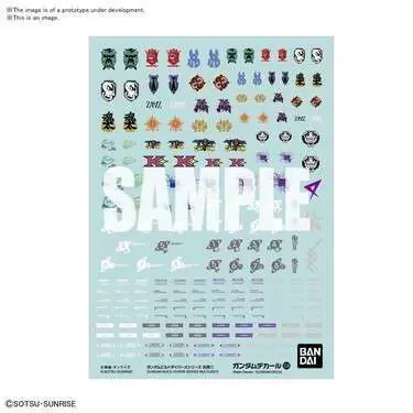 Premiumkvalitet | Gundam Decal 124 Build Divers Multi 1 - Kvalitetsdekaler för Modeller