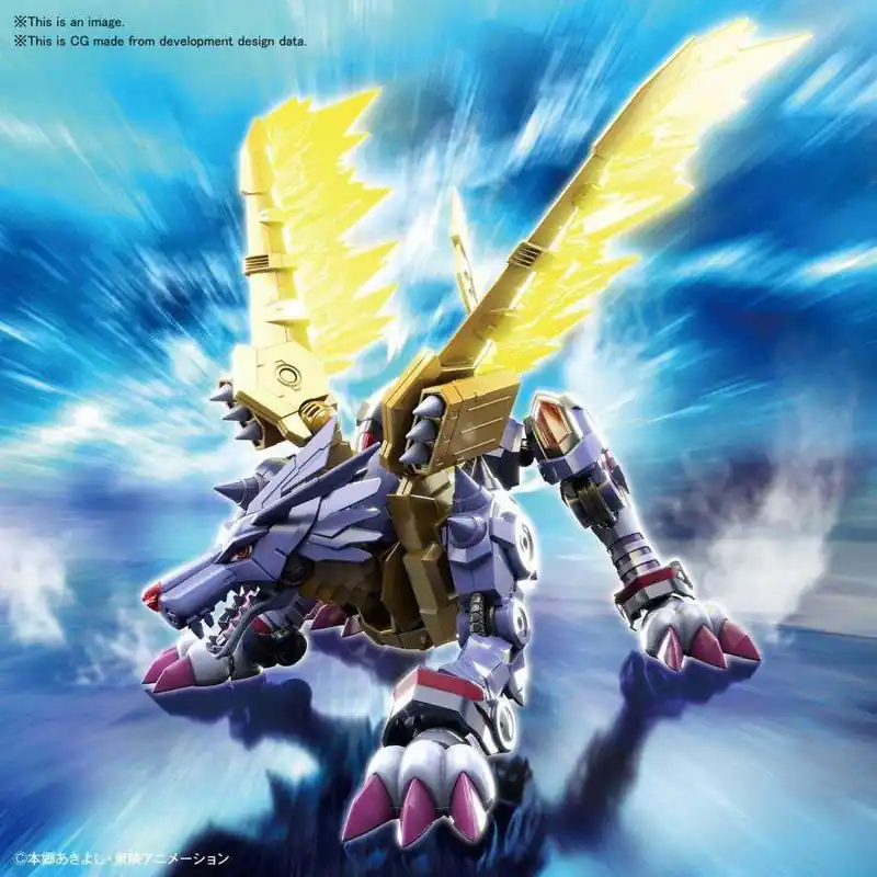 Passa på | Figure Rise Metalgarurumon Amplified - By Bandai