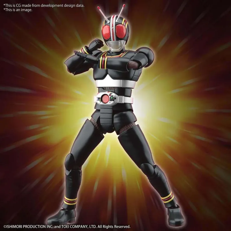 Figure Rise Masked Rider Black - Detaljerad Modell av En Klassiker | Beställ nu