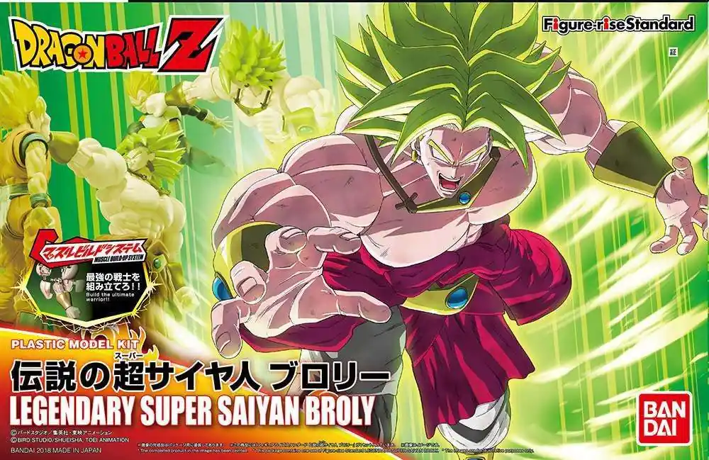 Figure Rise Leg Super Saiyan Broly - By Banpresto | Missa inte