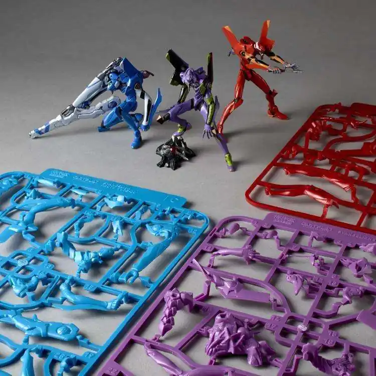 Dagens erbjudande | Evangelion Unit-01/Unit-02/Proto Type-00 Artpla Modell Kit