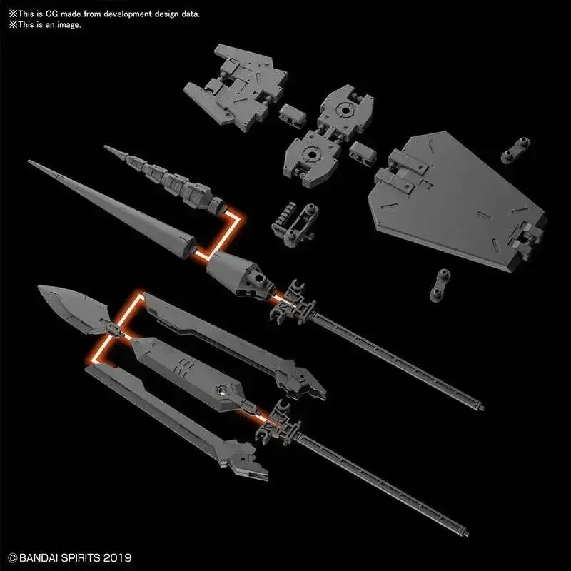 Köp direkt - 30 mm Options Parts Set 3 - Fullset av Reservdelar