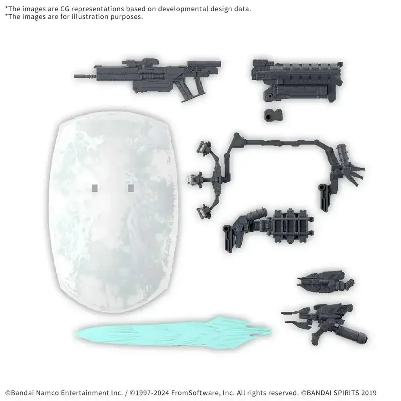 Ta chansen - 30mm Opt Parts Set Armored Core VI för Vapenset 05