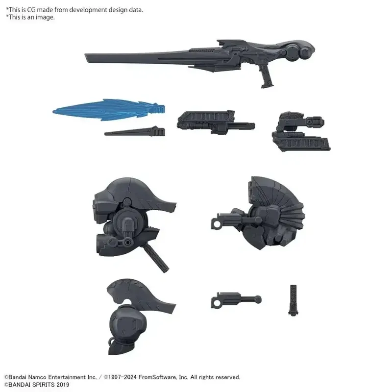 30mm Option Parts Set Armored Core VI Weapon Set 01 - Superpris