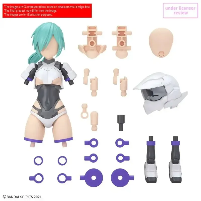 30ms Op Parts Set 22 Turbo Costume A Color B - Toppkvalitet