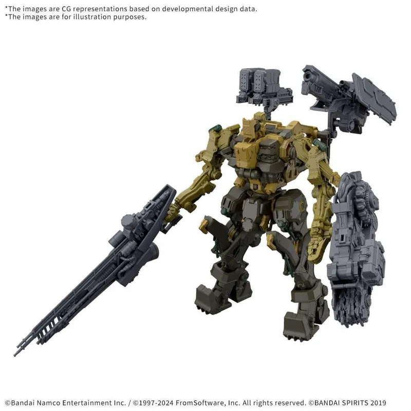 Ny lansering - 30mm Armored Core VI för Rad CC-3000 Wrecker Milk Tooth