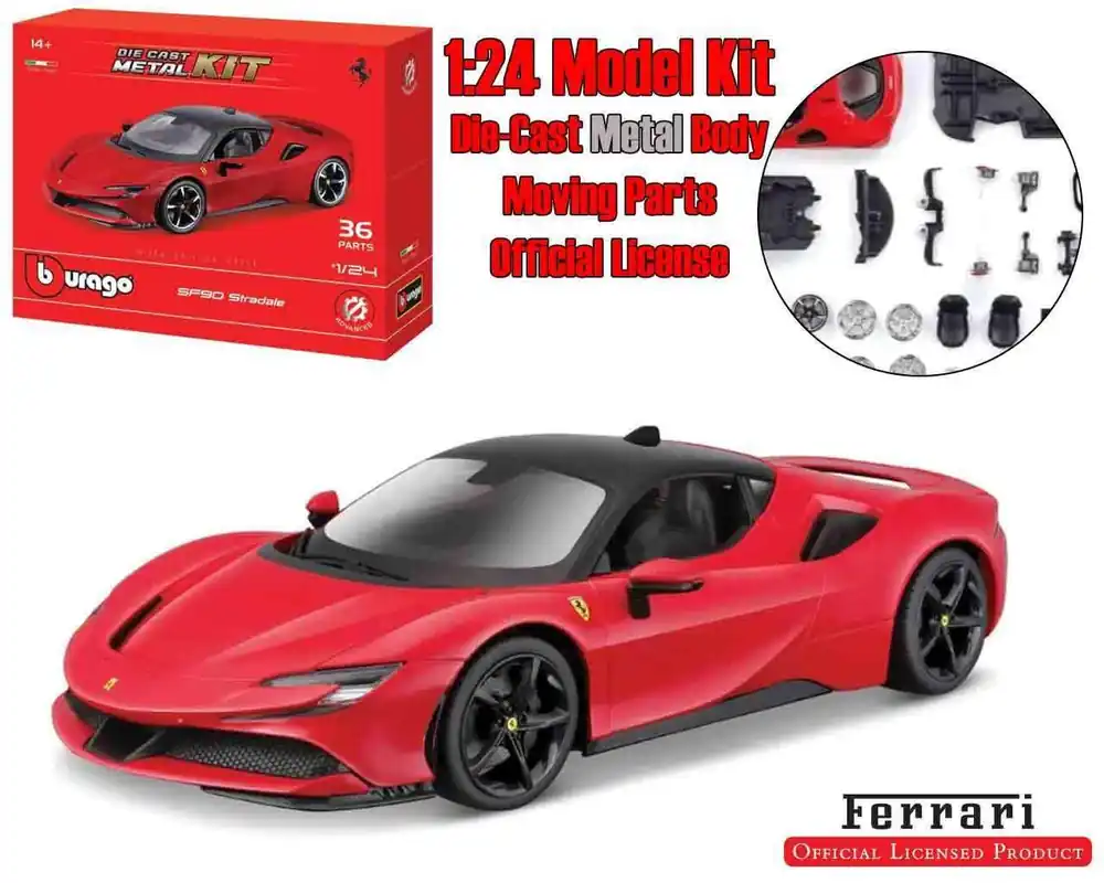 Ferrari SF90 Stradale - Modellkit 1 24 | Snabb leverans