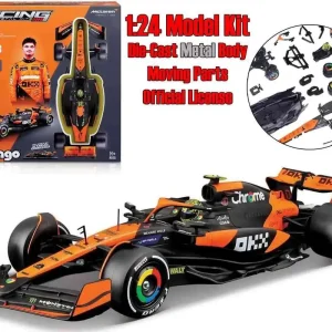 McLaren F1 MCL38 - Lando Norris med hjälm - Modellkit 1 24 | Direkt från tillverkaren