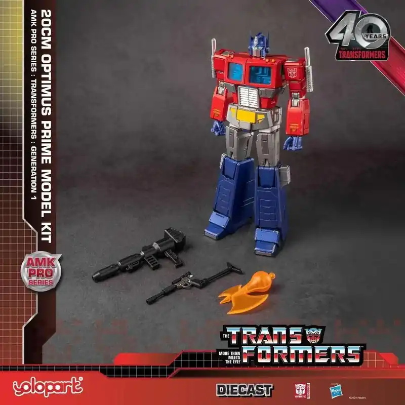 Toppsäljare - Transformers Generation 1 AMK PRO Optimus Prime Modellkit