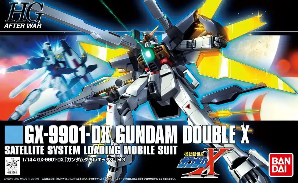 Hgaw Gundam Double X 1/144 | Enkel retur