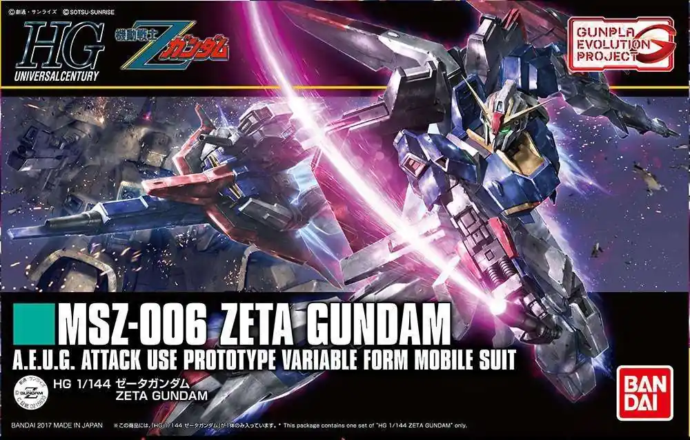 Bästsäljare - HG Gundam Zeta Revive 1/144 Byggsats