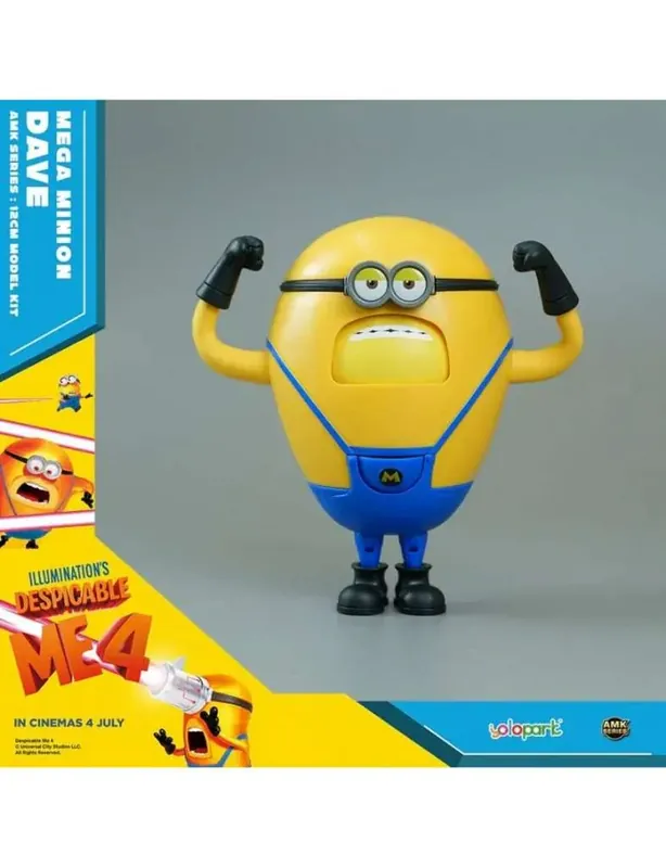 Ny produkt - Despicable Me 4 AMK SuperDave Modellkit