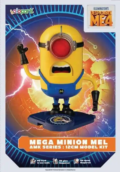 Despicable Me 4 AMK Supermel Modellkit - Sista chansen