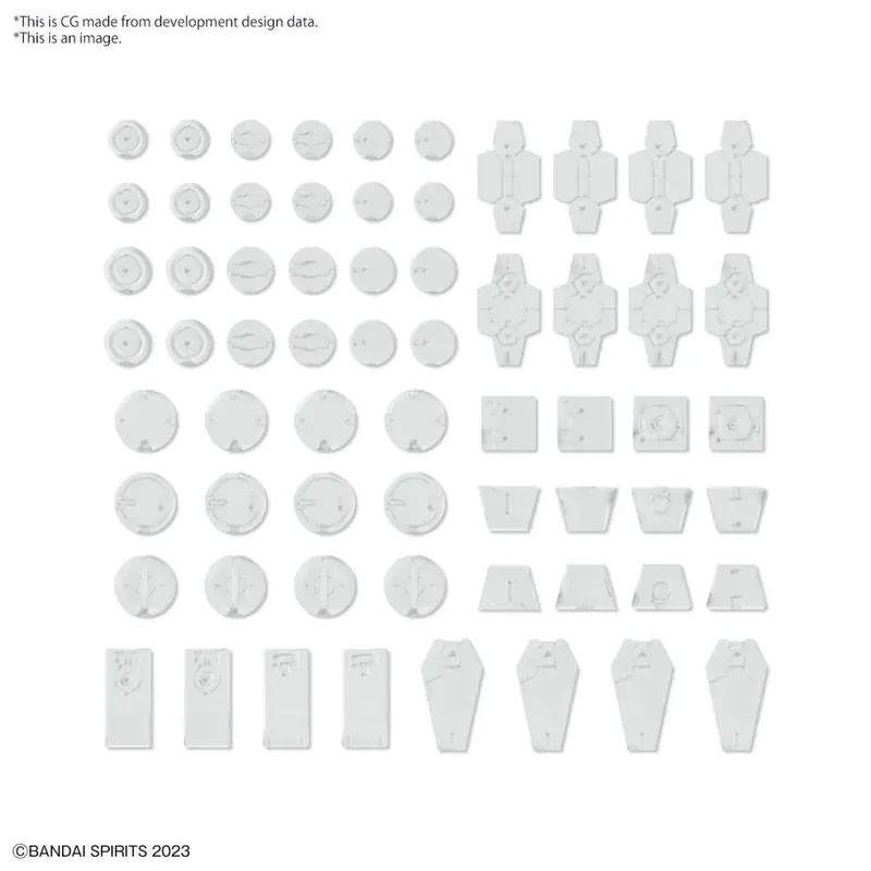 Anpassade materialdekorationer 1 vit - Kundfavorit