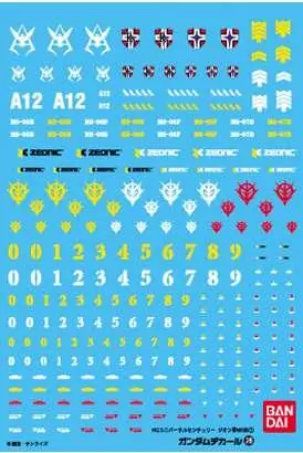 Bra pris - Gundam Decal HG Multi Use Zeon MS 1