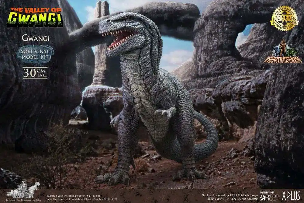 Harryhausen Gwangi Modellkit - Trygg betalning