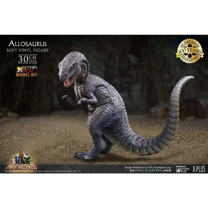 Precis inkommet - Ray Harryhausen Allosaurus Modellkit