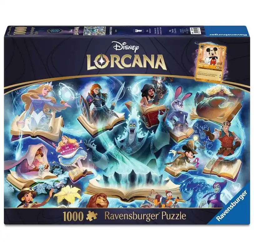 Ravensburger Glimmers of the Realm Sapphire (1000) 2D Pussel - Ta chansen