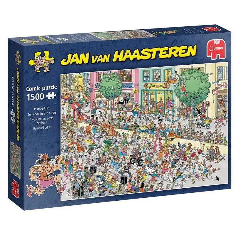 Jan van Haasteren Pumped Up (1500) | Försäljningssuccé